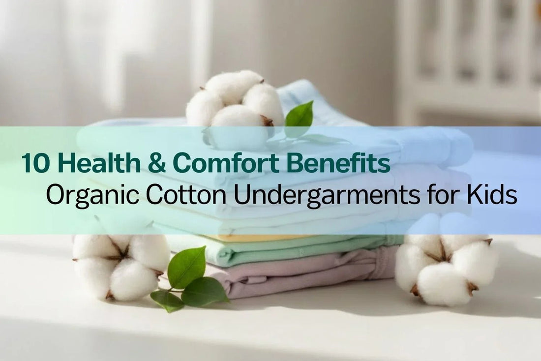 Organic Cotton Undergarments for Kids: 10 Health & Comfort Benefits - AMAS ORGANIC